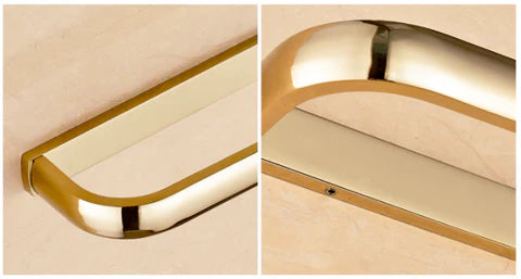 Gold Modern Bath Towel Rail #201942 - Image 2