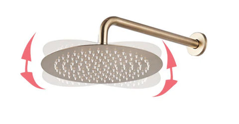 Brushed Gold Modern Concealed Shower with Hand Shower #20211 - Image 11