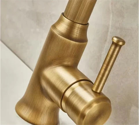 Brass Pull Out Kitchen Mixer #20259 - Image 2
