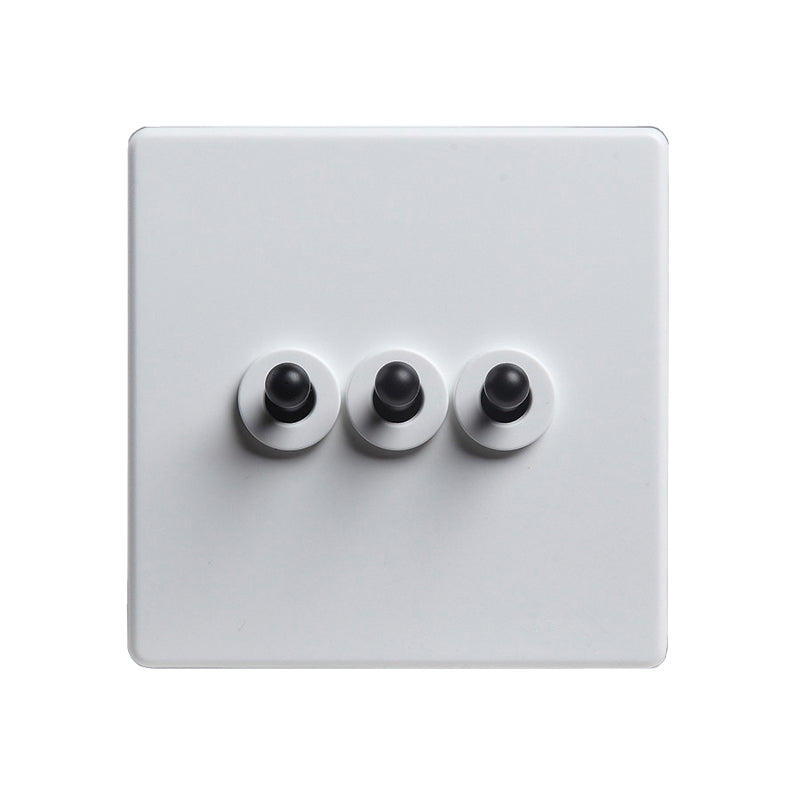 Classic White with black Toggle - 3 Levers - Image 2