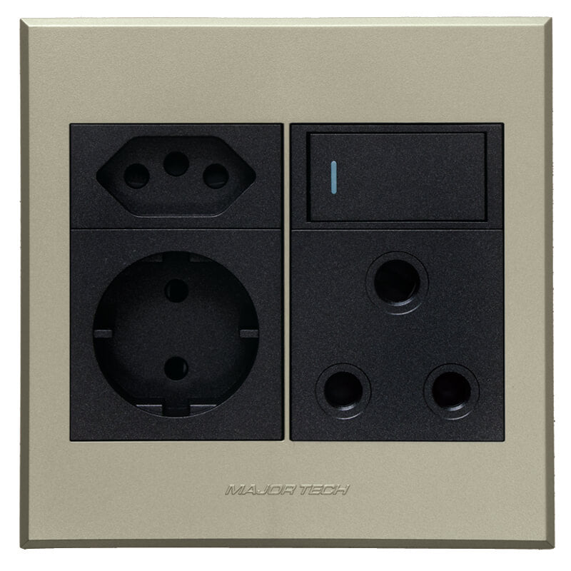 Veti 3 - Round 2 Pin Plug Wall Socket - Image 3
