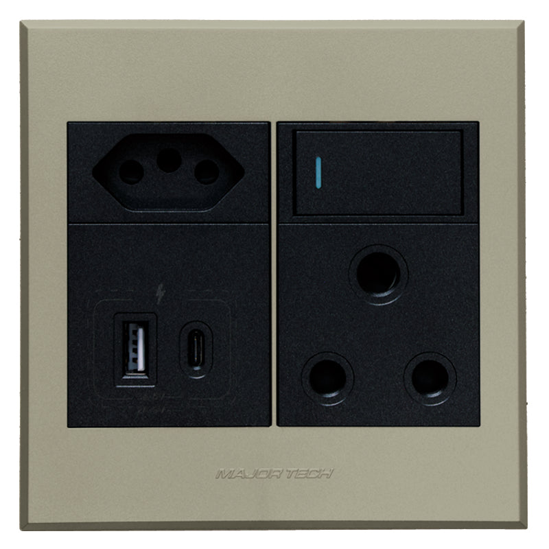 Veti 3 - USB A & C Wall Socket - Image 4