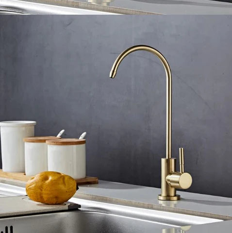 Brushed Gold Water Purified Tap #202356 - Image 7