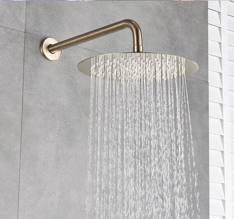 Brushed Gold Modern Concealed Shower with Hand Shower #20211 - Image 8