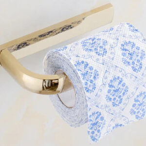 Gold Modern Toilet Roll Holder #201943