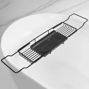 Black Marble Bath Caddy #20207