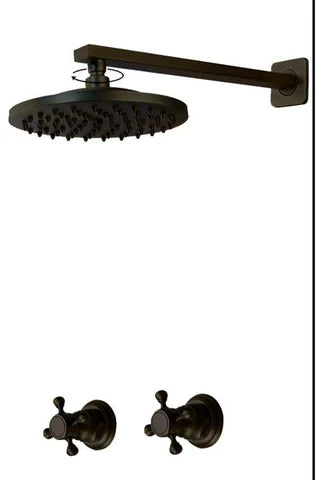 Antique Black Concealed Shower #20165 - Image 2