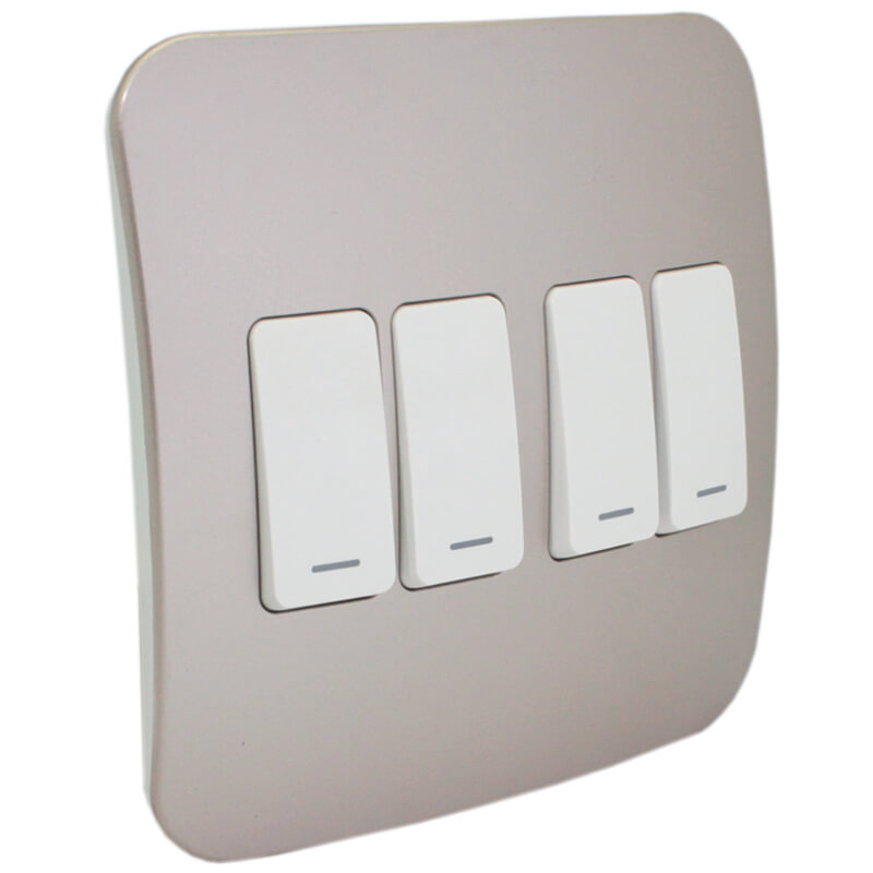 Four Lever Light Switch
