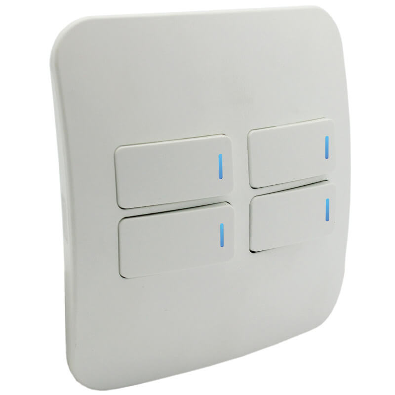 Four Lever One-Way Switch with Locator
