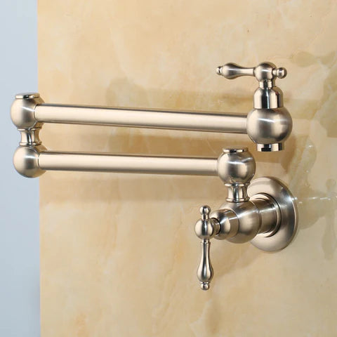 Brushed Nickel Antique Pot Filler #201772 - Image 2