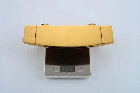 Modern Shiny Gold Bath Mixer #202339 - Image 7