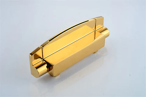 Modern Shiny Gold Bath Mixer #202339 - Image 6