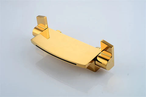 Modern Shiny Gold Bath Mixer #202339 - Image 4