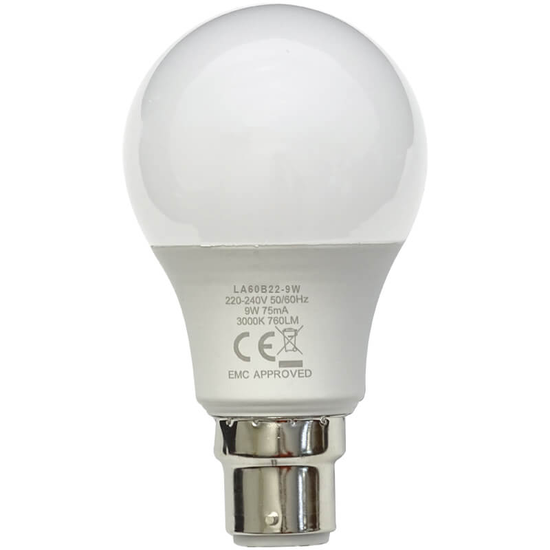 9W LED B22 Lamps - Image 2