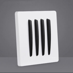 Sela White with Black lever -  4 lever