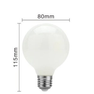 LED Milky Glass Edison Bulb - Warm White LED Lamp