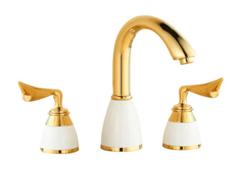 Gold Three Hold Mixer #20115 - Image 2