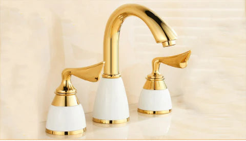 Gold Three Hold Mixer #20115 - Image 6