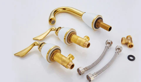 Gold Three Hold Mixer #20115 - Image 5