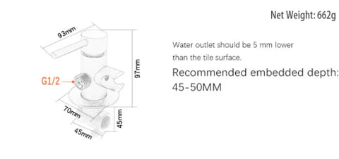Brushed Gold Bidet #20132 - Image 8