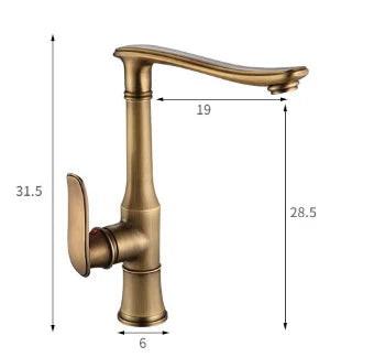 Antique Brass Mixer #20225 - Image 3