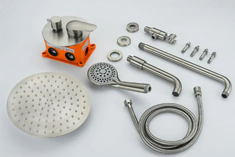 Brushed Nickel Shower with Bath Spout #20233 - Image 6