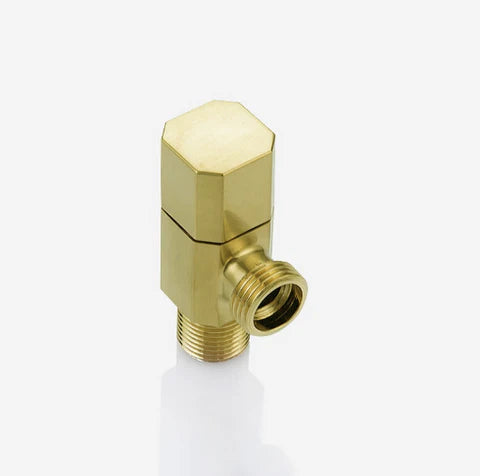 Brushed Gold Angle Valve #20255 - Image 3