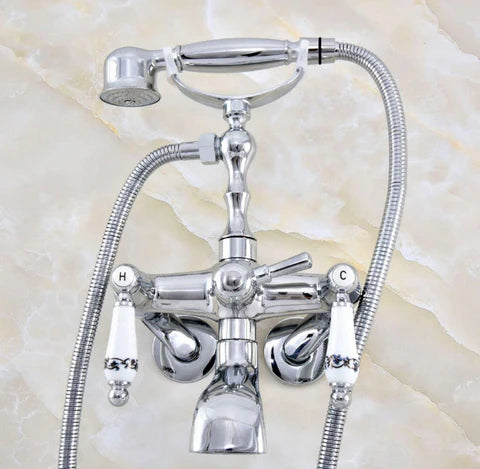 Chrome Bath Mixer #20256 - Image 4