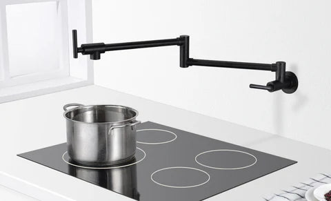 Matt Black Modern Pot Filler #202311 - Image 3