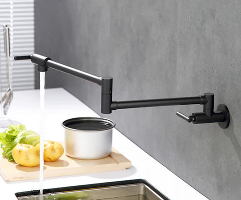 Matt Black Modern Pot Filler #202311 - Image 8