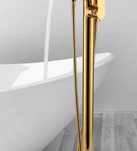 Polished Gold Modern Bath Mixer #202441