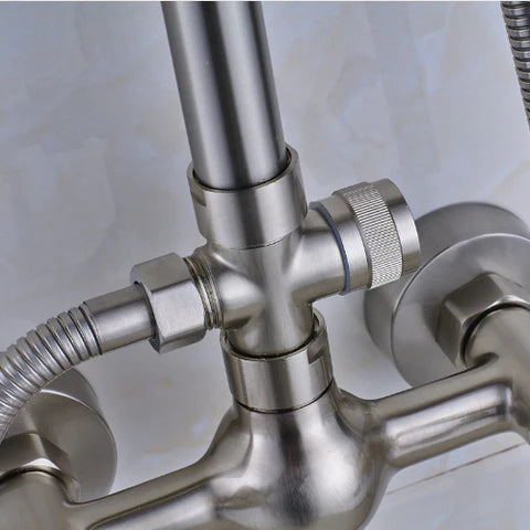 Chrome Shower Mixer #201739 - Image 4