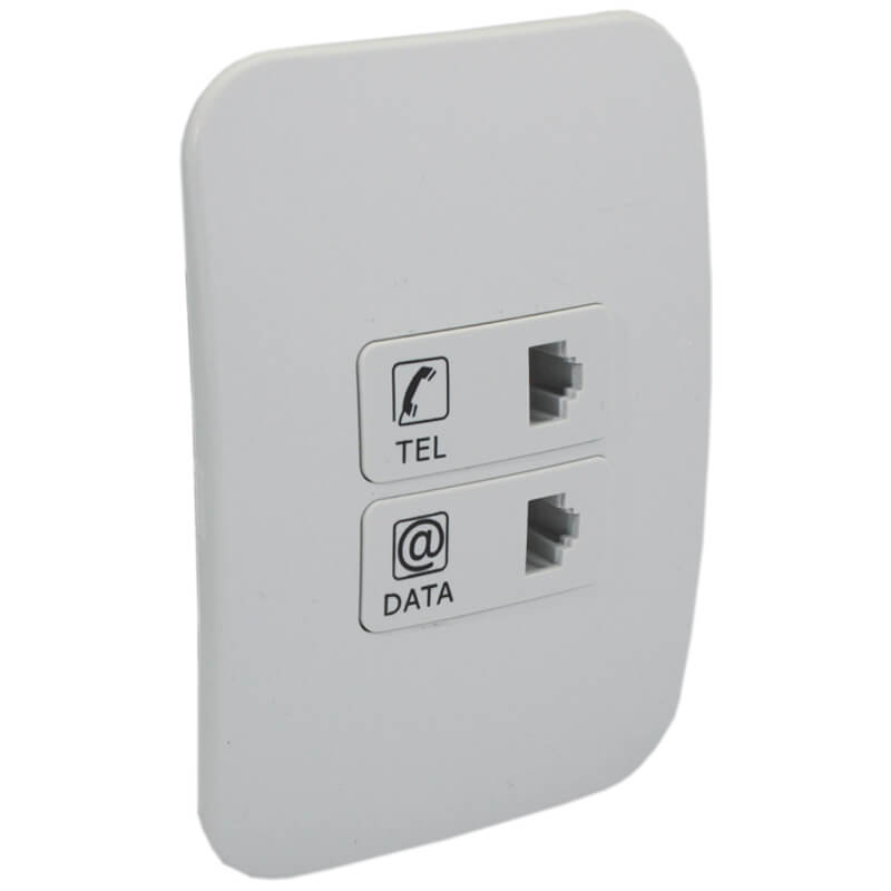 Telephone and Data Socket Outlet
