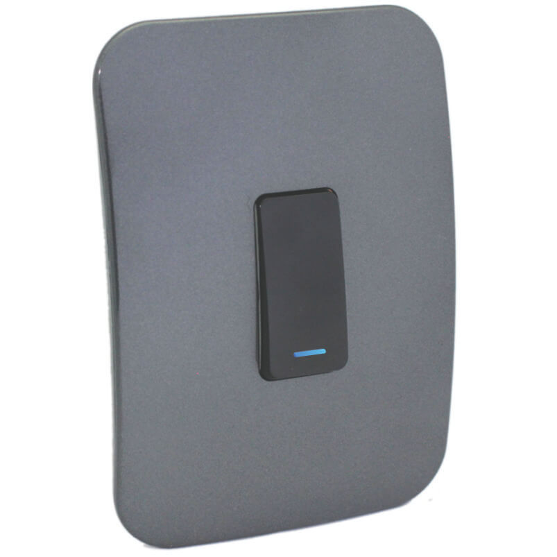Two-Way Black Switch with Locator - Image 3