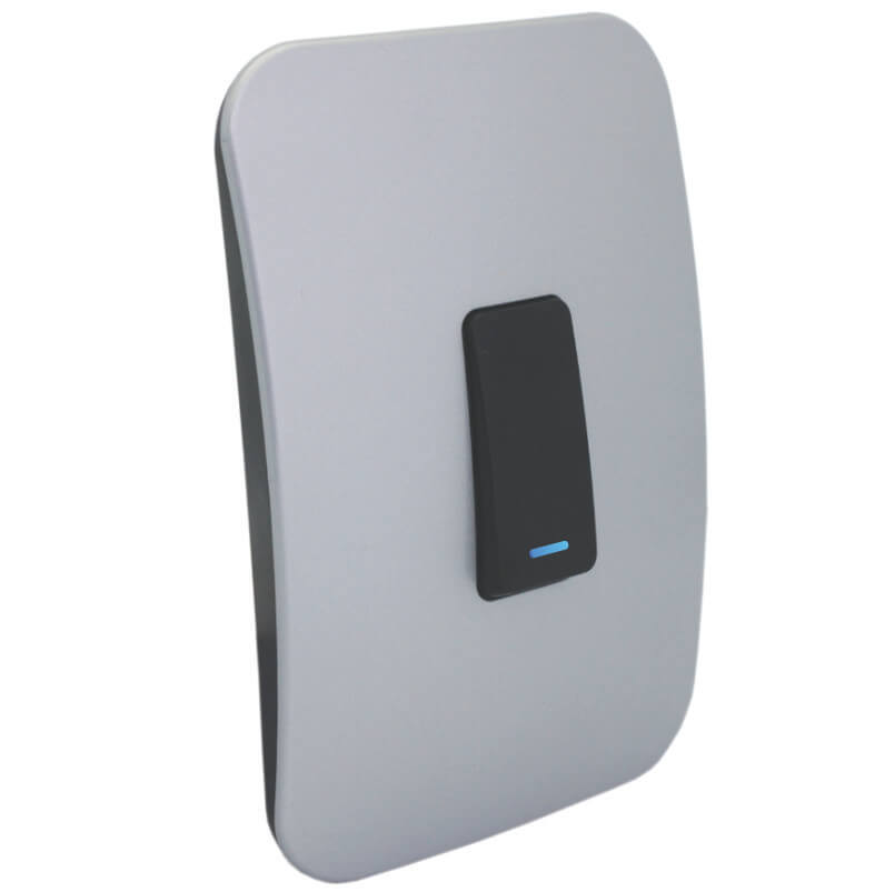 Two-Way Black Switch with Locator