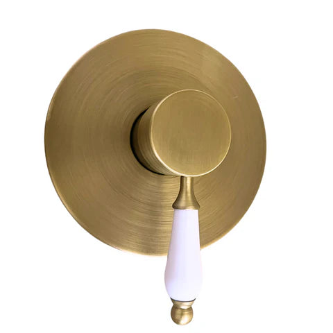 Brass Concealed Shower Unit with Ceramic Lever Handle #202430 - Image 2