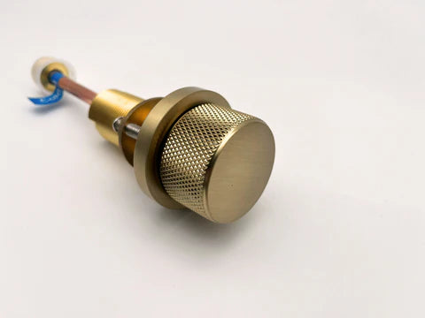 Brushed Gold Basin/Bath Mixer #202436 - Image 4