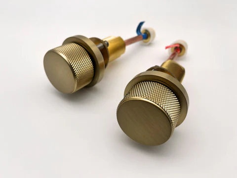 Brushed Gold Basin/Bath Mixer #202436 - Image 5