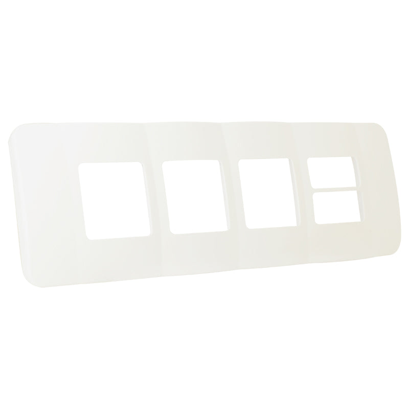 Three Double Module, Two Single Module Horizontal Cover Plate - Image 3