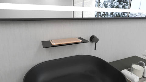 Waterfall Matt Black Basin Mixer #20120 - Image 5