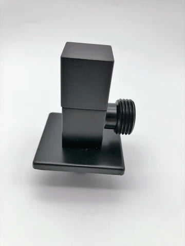 Matt Black Angle Valve #20131 - Image 2