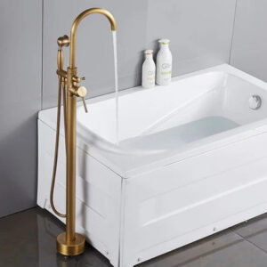 Modern Brass Free Standing Bath Mixer #201832