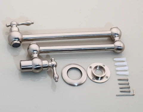 Brushed Nickel Antique Pot Filler #201772 - Image 6