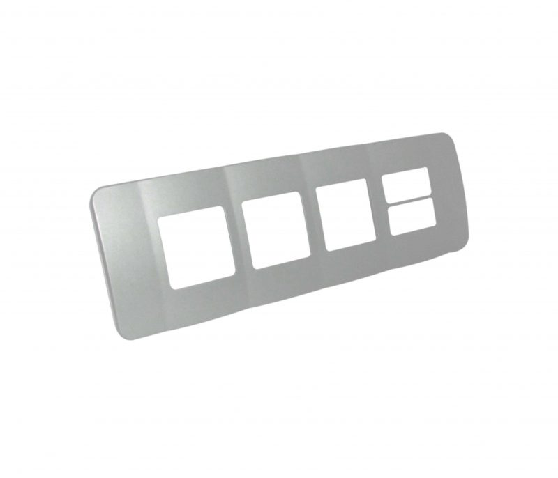 Three Double Module, Two Single Module Horizontal Cover Plate - Image 2